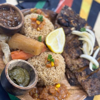 Cep Jeen Bou Wekh /White Djollof and Fish